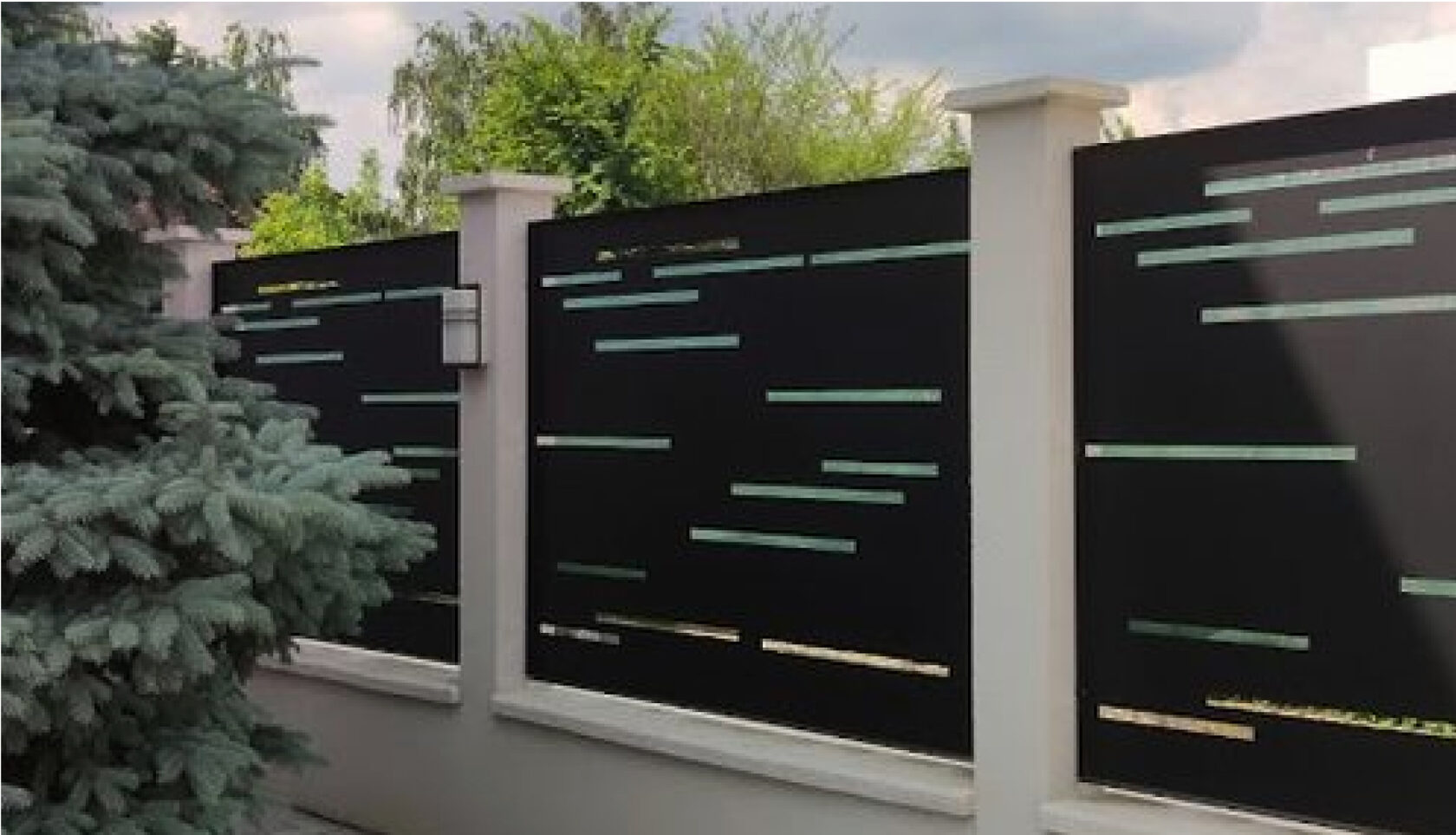 Установка полотна «Модерн» по месту